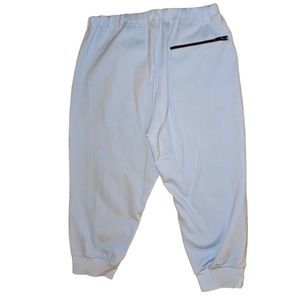 Lifa light blue nylon Capri‎ joggers